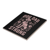 Hunde Vater Strong Dog Vater Fliese (Seite)