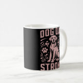Hunde Vater Strong Dog Vater Kaffeetasse (VorderseiteRechts)