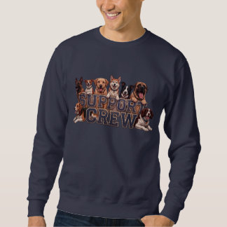 Hunde-Vater-Support-Crew Multi-Rassen-Besitzer Hun Sweatshirt