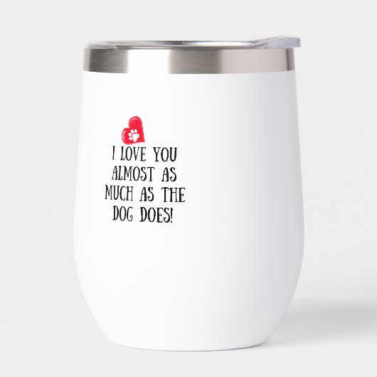 Hunde Vater Tasse (Links)