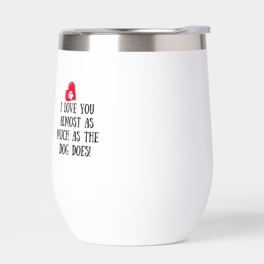 Hunde Vater Tasse (Links)