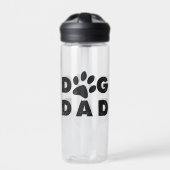 Hunde-Vater Trinkflasche (Vorderseite)