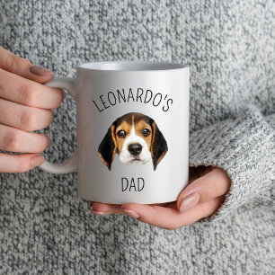 Hunde Vater Vater Besitzer Personalisierter Vatert Tasse