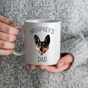 Hunde Vater Vatertag Hunde Liebhaber Personalisier Tasse