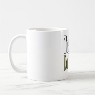 Hunde-Vater Vintage-Stich Hundeliebhaber-Design_1 Kaffeetasse