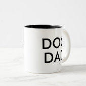 Hunde-Vater | Witziger Spaß Tasse (VorderseiteRechts)