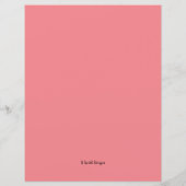 Hunde Verließ Paw Prints auf unserem Herzpapier (Rückseite)