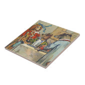 Hunde Viktorianisch Dinner Dress Doggy Fliese (Seite)