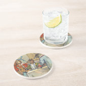 Hunde Viktorianisch Dinner Dress Doggy Untersetzer (Seite)