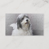 Hunde Visitenkarte (Rückseite)