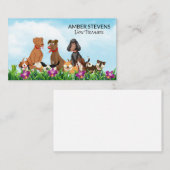 Hunde-Visitenkarte Visitenkarte (Vorne/Hinten)