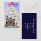 Hunde-Visitenkarte Visitenkarte (Vorne/Hinten)