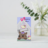 Hunde-Visitenkarte Visitenkarte (Stehend Vorderseite)