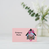 Hunde-Visitenkarte Visitenkarte (Stehend Vorderseite)