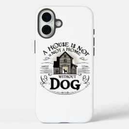 Hunde vollständige Zuhause iPhone 16 Plus Hülle