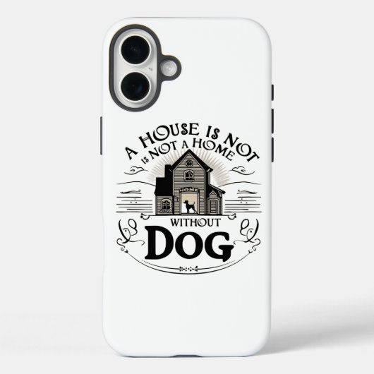 Hunde vollständige Zuhause Case-Mate iPhone Hülle (Rückseite)