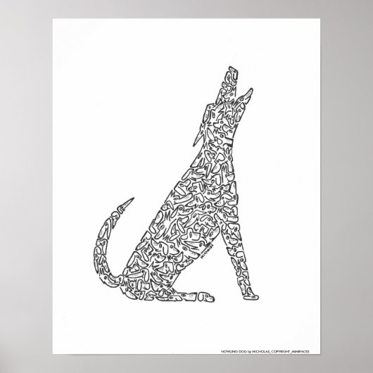 HUNDE VON NICHOLAS_COPYRIGHT_.. POSTER (Vorne)