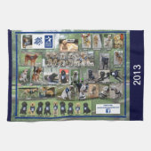 Hunde von WCC Geschirrtuch 2013 (Horizontal)