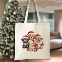"Hunde von Weihnachten" niedlicher Hundeliebhaber