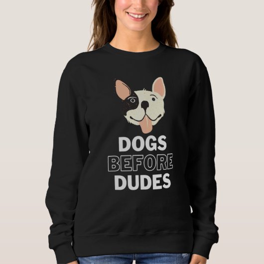 Hunde vor Typen 4 Bulldog Sweatshirt (Vorderseite)