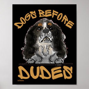 HUNDE VOR TYPEN Cavalier King Charles Spaniel Poster