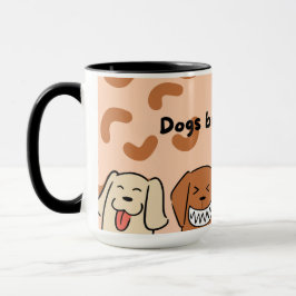 Hunde vor Typen, Kaffeeliebhaber, Hundebesitzer Tasse