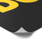 Hunde vor Typen Poster (Ecke)