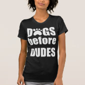 Hunde vor Typen T-Shirt (Vorderseite)