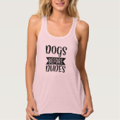 Hunde vor Typen Tank Top (Vorderseite)
