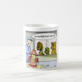 Hunde-VS-Hydrantenpolizei - Fantastische Geschenke Kaffeetasse (Mittel)