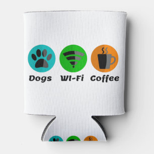 Hunde W-LAN und Kaffee Dosenkühler
