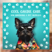 Hunde wachsen fensteraufkleber (Blatt 2)