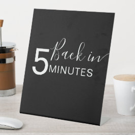 Hunde wachsen in 5 Minuten zurück Sockelschild