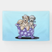 Hunde wachsen Kunst Banner (Horizontal)