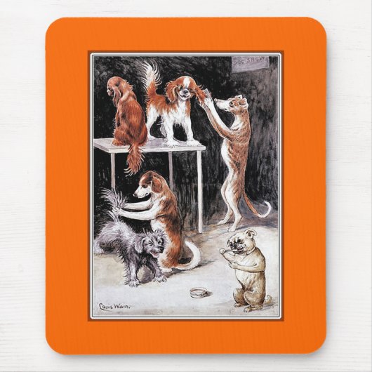 Hunde wachsen mousepad (Vorne)