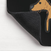 Hunde wachsen mousepad (Ecke)