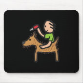 Hunde wachsen mousepad (Vorne)