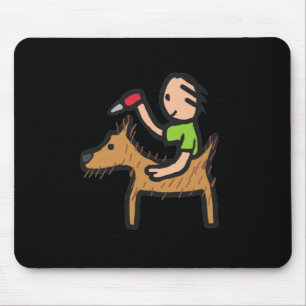 Hunde wachsen mousepad