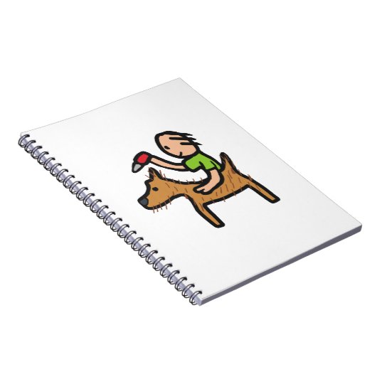 Hunde wachsen notizblock (Rechte Seite)