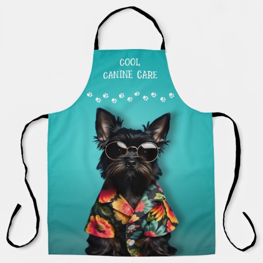 Hunde wachsen schürze (Vorderseite)