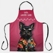 Hunde wachsen schürze (Vorderseite)