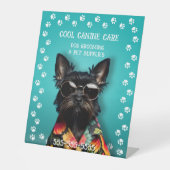 Hunde wachsen sockelschild (Vorderseite)