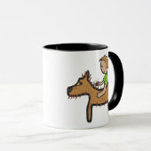 Hunde wachsen tasse (VorderseiteRechts)