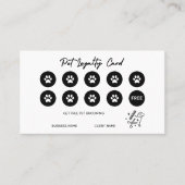 Hunde wachsen treuekarte (Vorderseite)