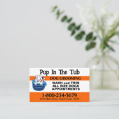 Hunde wachsen visitenkarte (Stehend Vorderseite)