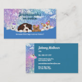 Hunde wachsen Visitenkarten Visitenkarte (Vorne/Hinten)