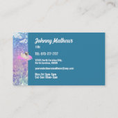 Hunde wachsen Visitenkarten Visitenkarte (Rückseite)