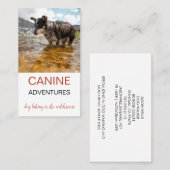 Hunde Walker Adventure Walks & Hikes Visitenkarte (Vorne/Hinten)