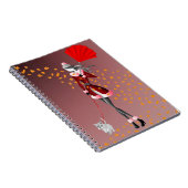 Hunde Walker Herbstleaves Notizblock (Rechte Seite)