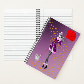 Hunde Walker Herbstleaves Notizblock (Innen)